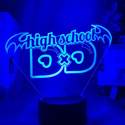 Lampe LED High School DxD Logo