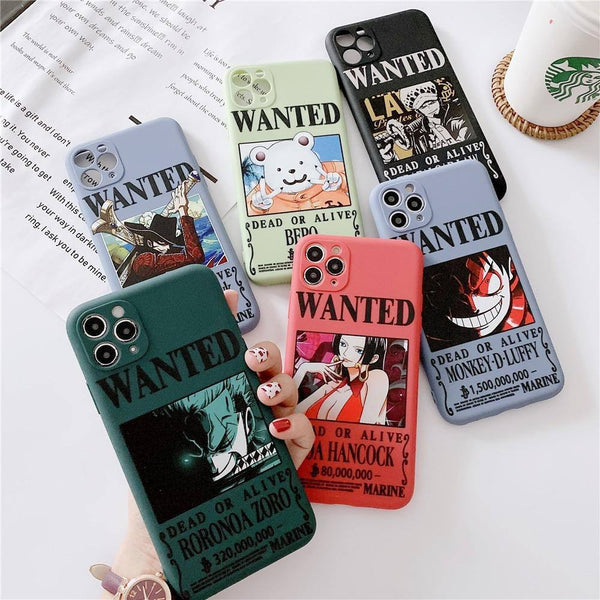 Coques iPhone One Piece Wanted