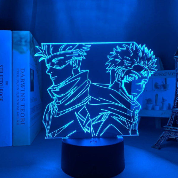 Lampe LED Jujutsu Kaisen Satoru et Yuji