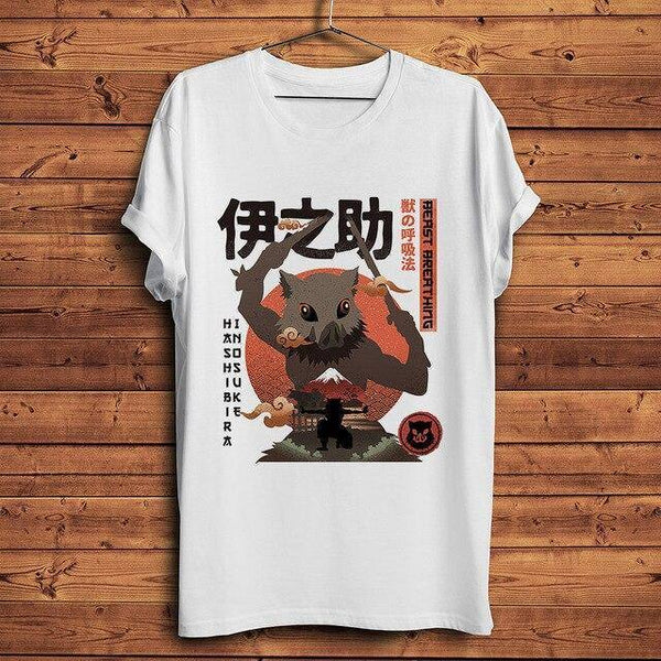 T-Shirt Demon Slayer Inosuke - Mangahako