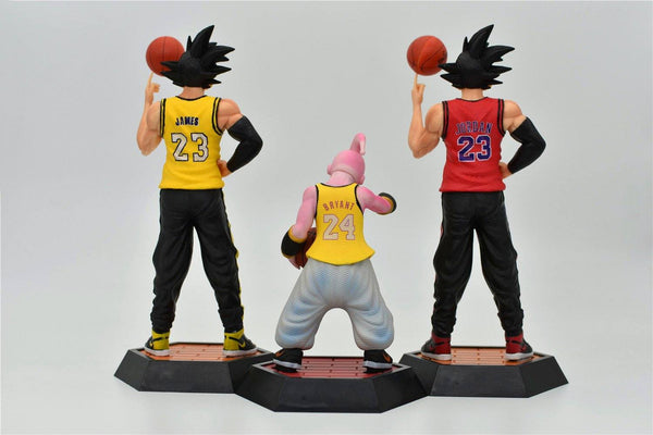 Figurine Dragon Ball Goku et Majin Buu Basketball - Mangahako