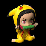 Figurine Demon Slayer Nezuko Kamado Pikachu - Mangahako