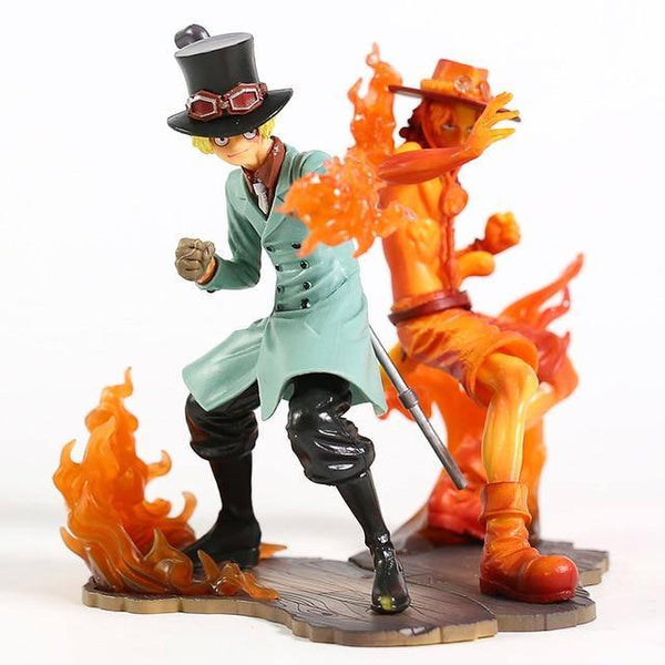 Figurine One Piece Ace et Sabo - Mangahako