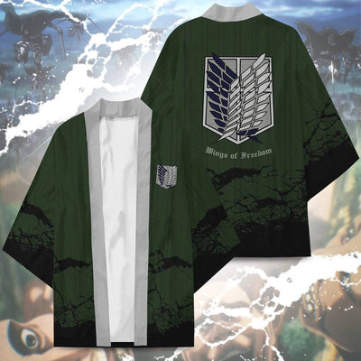 Kimono L'Attaque des Titans Bataillon D'exploration