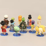 Figurine One Piece Wano Kuni Pack de 10 personnages