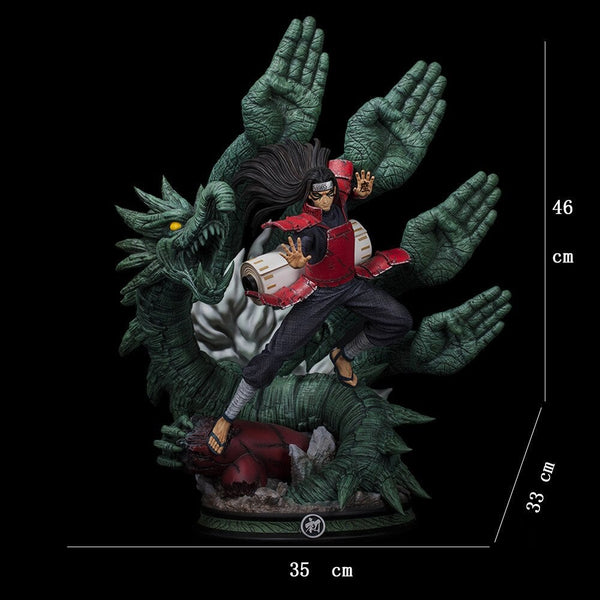 Figurine Naruto Hashirama Senju Mokuton - 36cm
