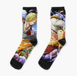 Chaussettes One Piece Sanji et Luffy